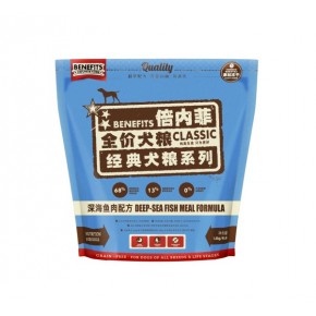 倍内菲深海鱼配方无谷生鲜犬粮