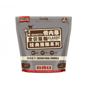 倍内菲经典系列鸡肉配方无谷生鲜冻干猫粮 benefits倍内菲猫粮