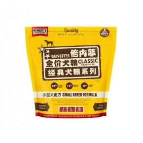 倍内菲经典系列无谷生鲜小型犬配方犬粮